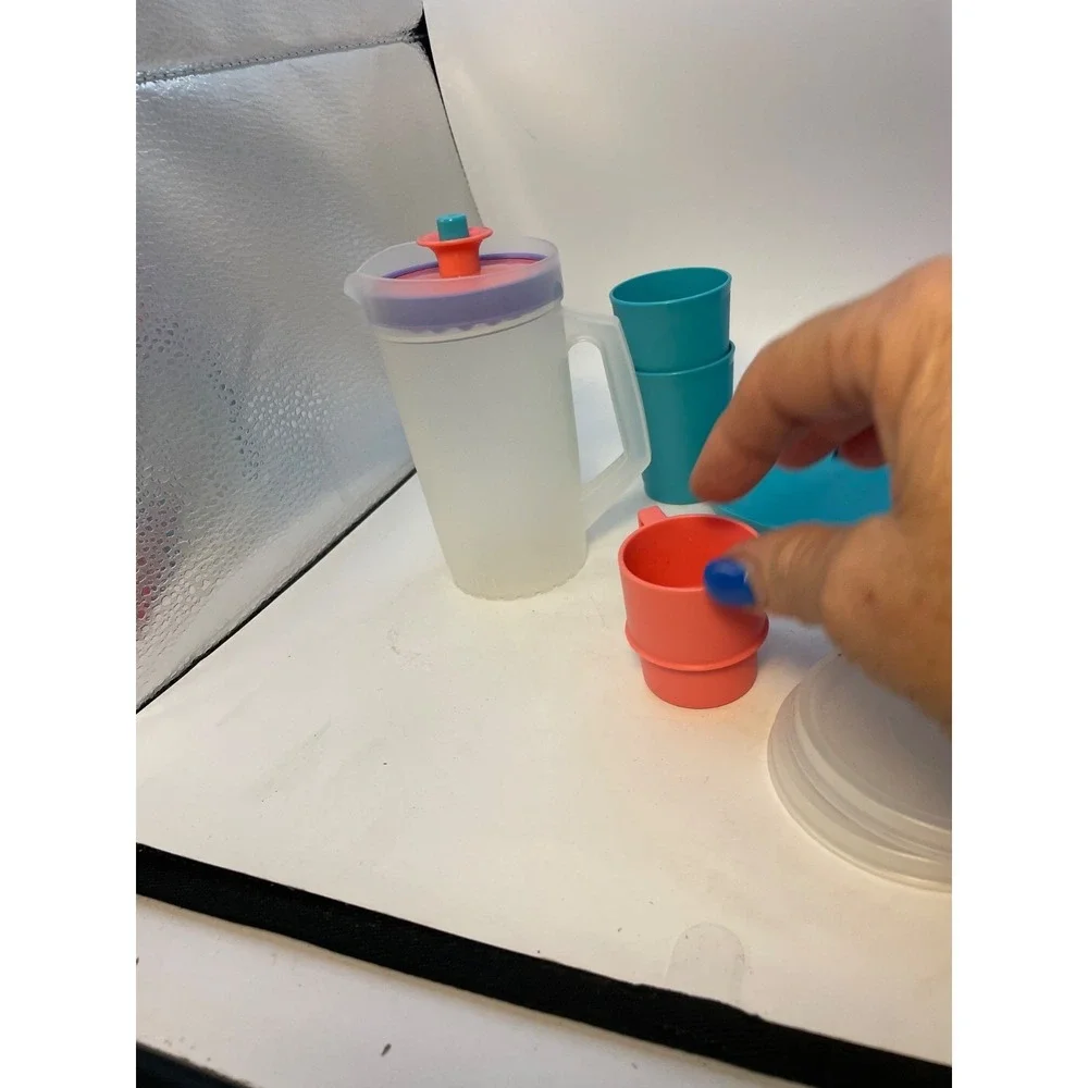 Tupperware Mini Serve It Luncheon Set TupperKids TupperToys  15 Pieces